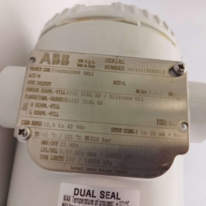 ترانسمیتر اختلاف فشار ABB مدل 266DSH