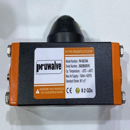 اکچویتور پنوماتیک pruwalve مدل pa 032 da
