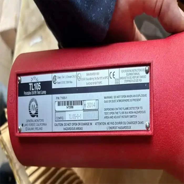 مشخصات فنی تستر دتکتور شعله جنرال مانیتور TL105