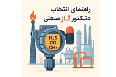 راهنمای جامع انتخاب دتکتور گاز صنعتی (H2S، CO، CH4)
